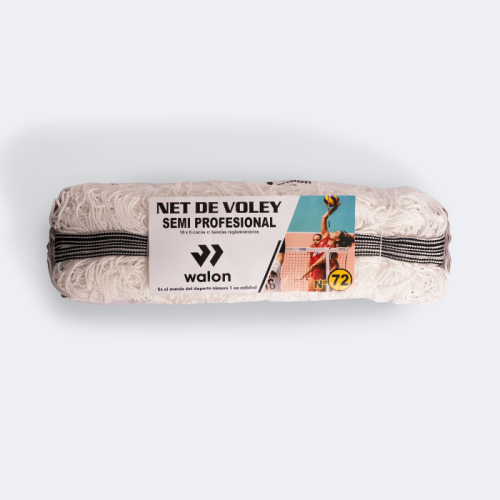NET VÓLEY SEMIPROFESIONAL 72 10 MTS X 6 COCOS