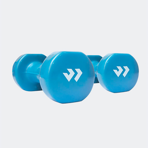 MANCUERNA VINILO 3 KG POR UNIDAD CELESTE 3 KG