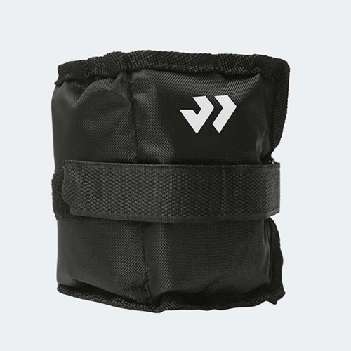 TOBILLERA CON PESO 1KG POR 2 UNIDADES NEGRO 1 KG